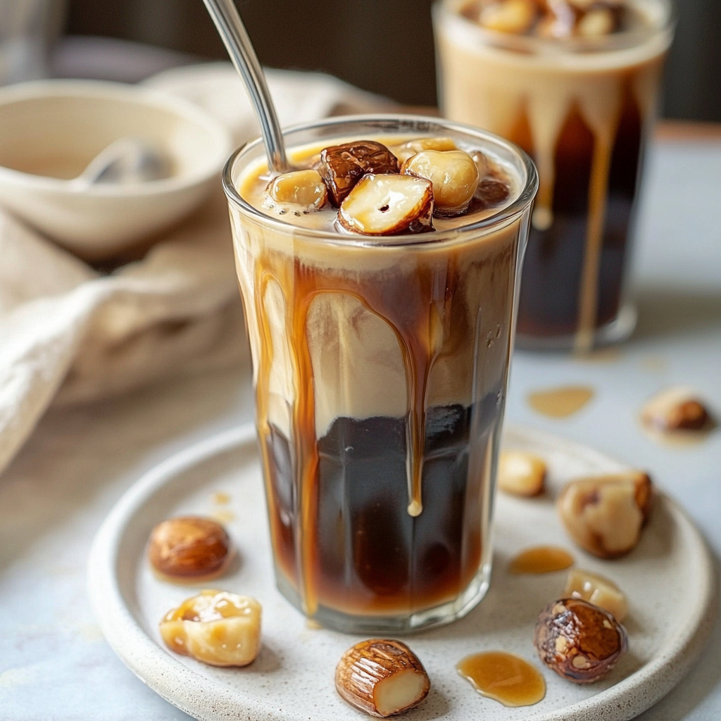 Caramel Hazelnut Iced Coffee