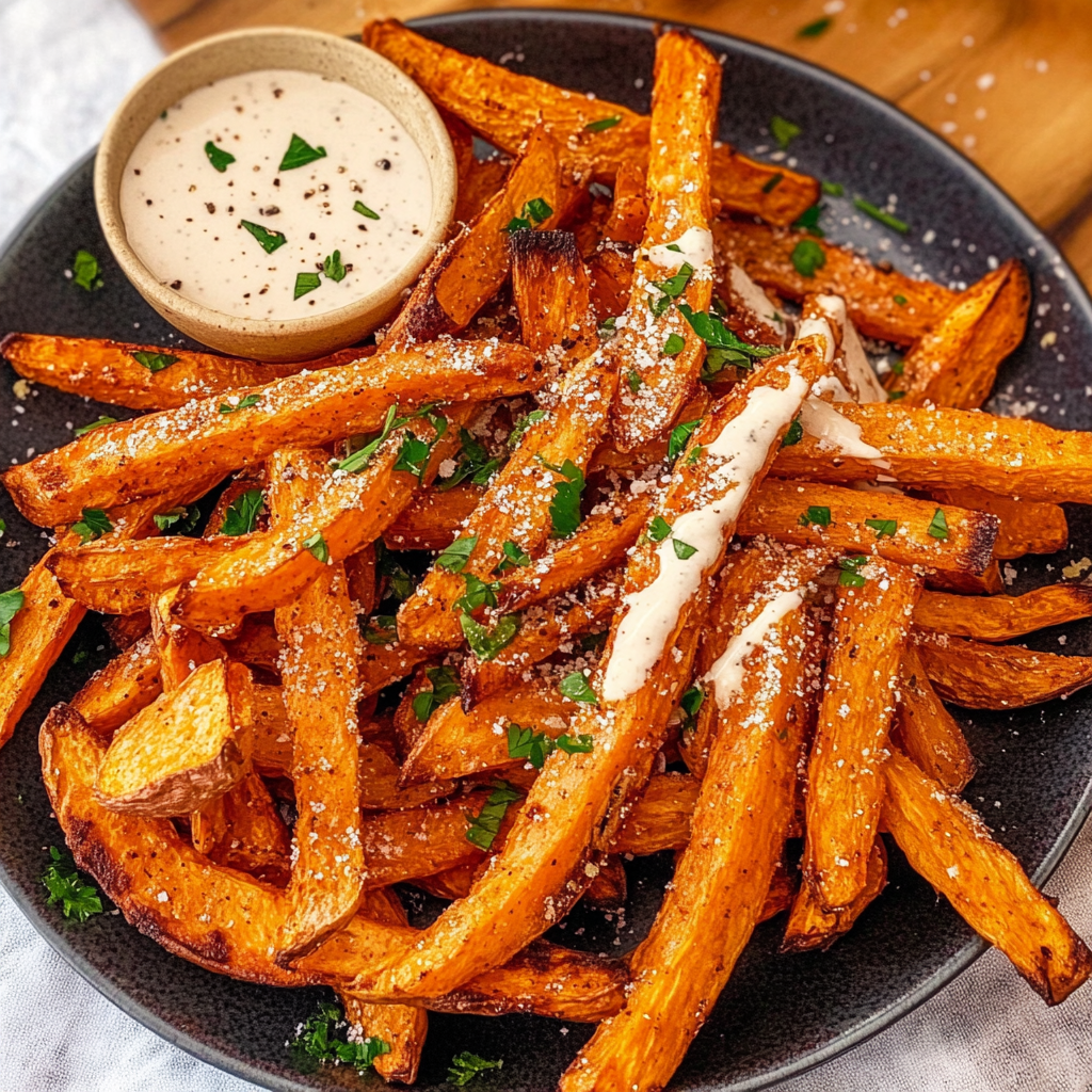 Crispy Sweet Potato Fries in Air Fryer