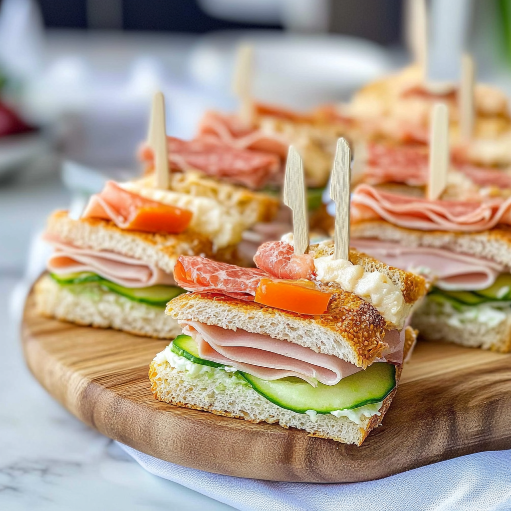 Delicate Tea Sandwiches