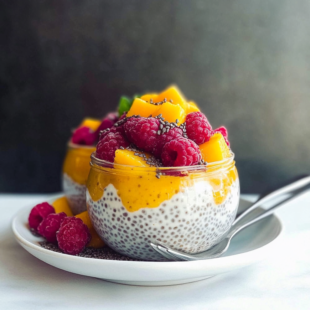 Mango Chia Pudding Delight