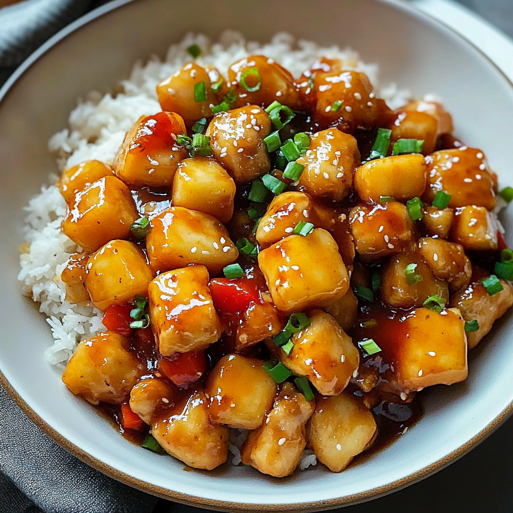Sweet and Savory Pineapple Chicken