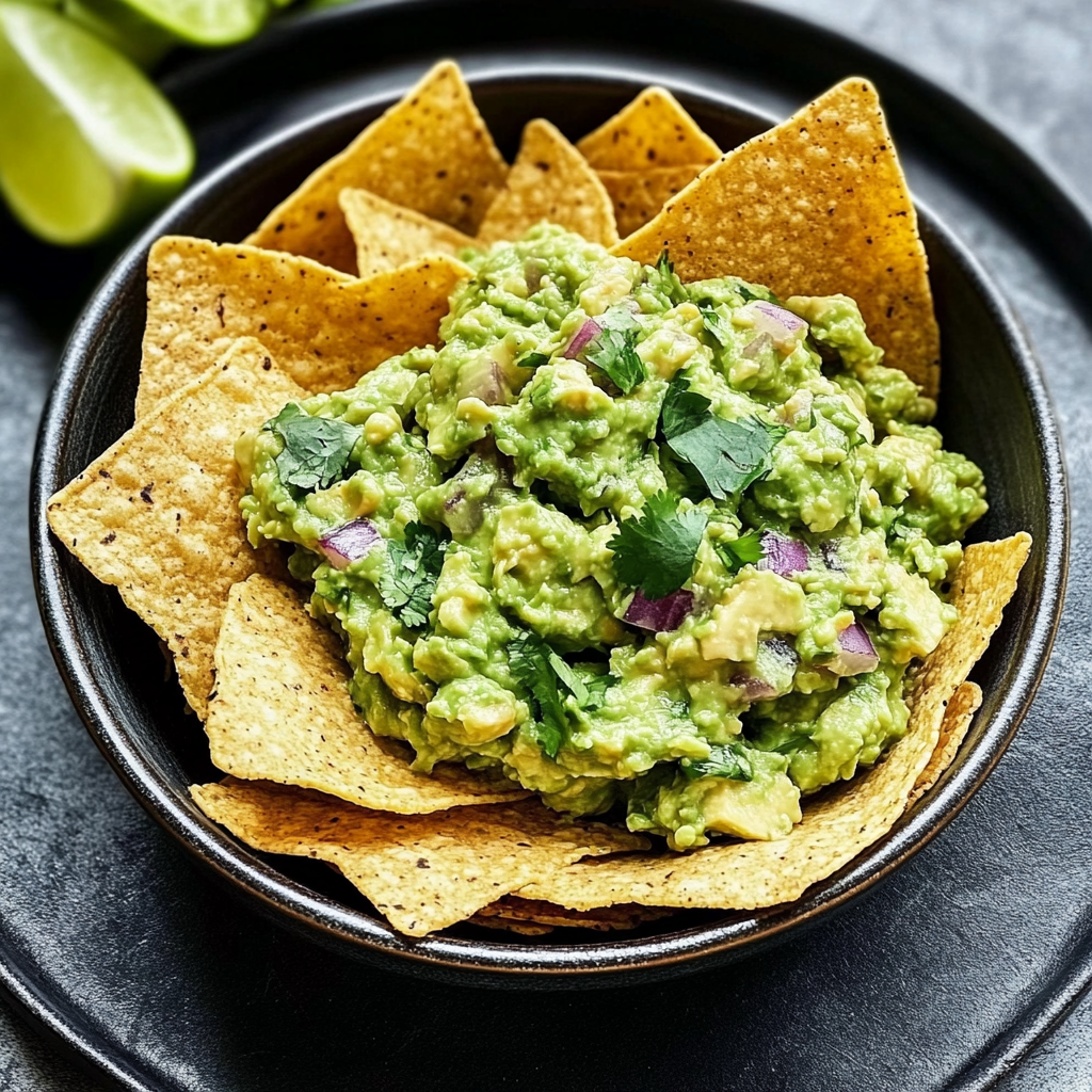 The BEST Creamy Guacamole