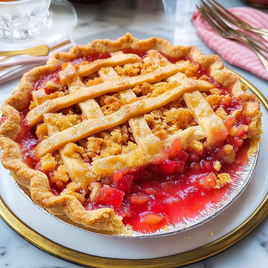 rhubarb pie