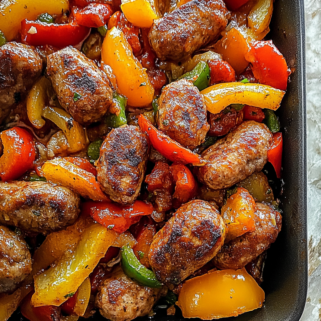 sausage peppers and onions