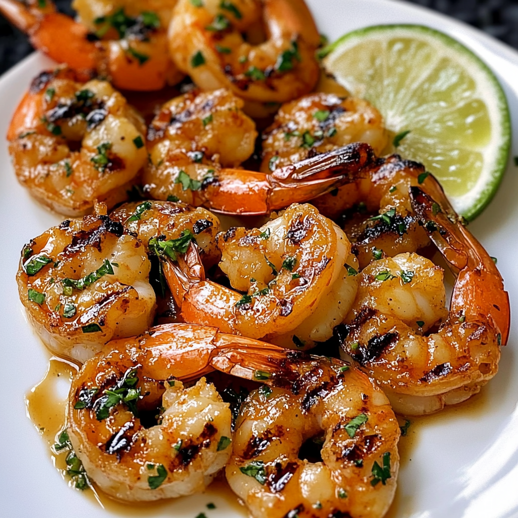 Amazing Spicy Grilled Shrimp