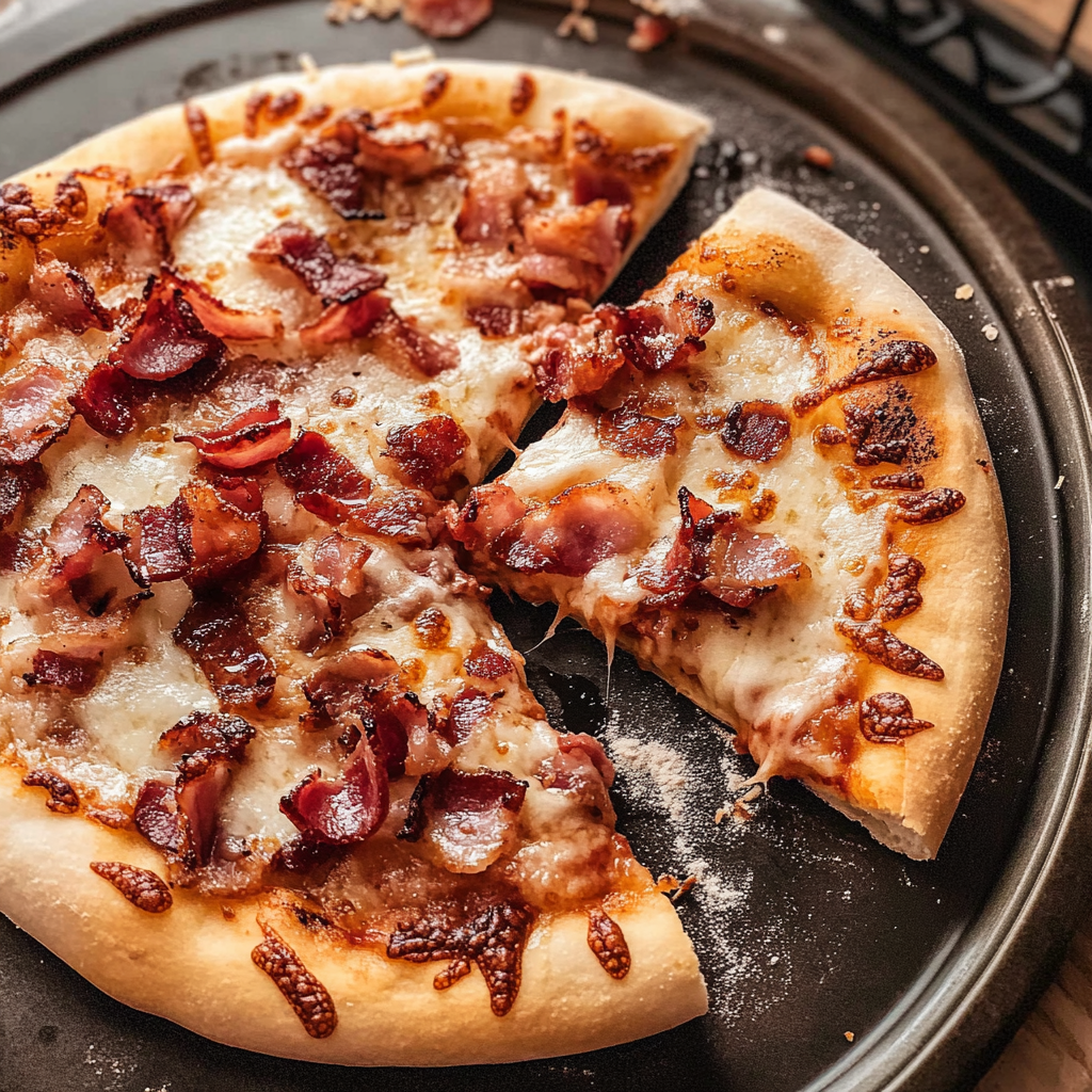 Barbecue Bacon Pizza