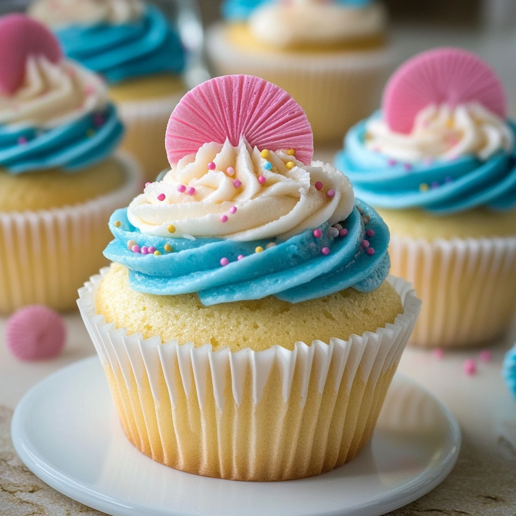 Beach Themed Cupcakes Recipe
