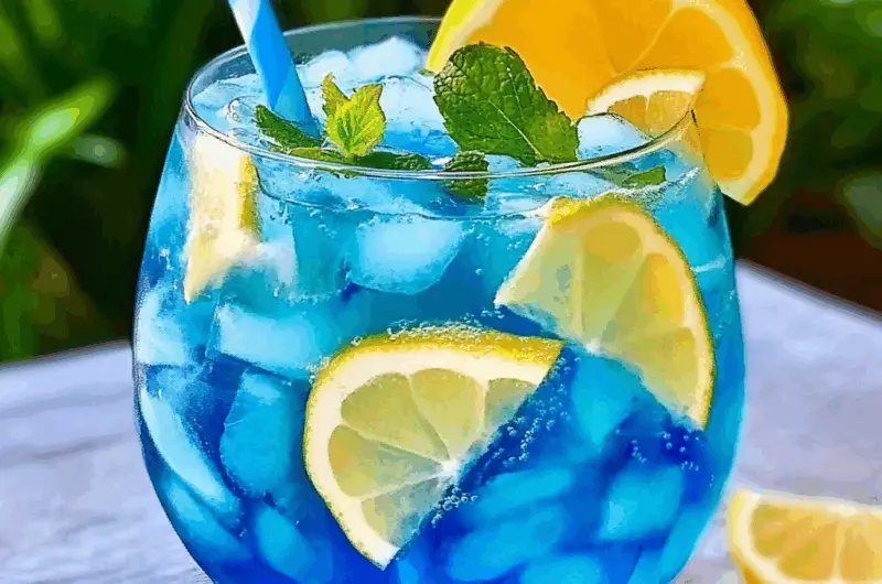 Blue Lemonade Recipe – A Refreshing & Colorful Drink - Blue Lemonade ...