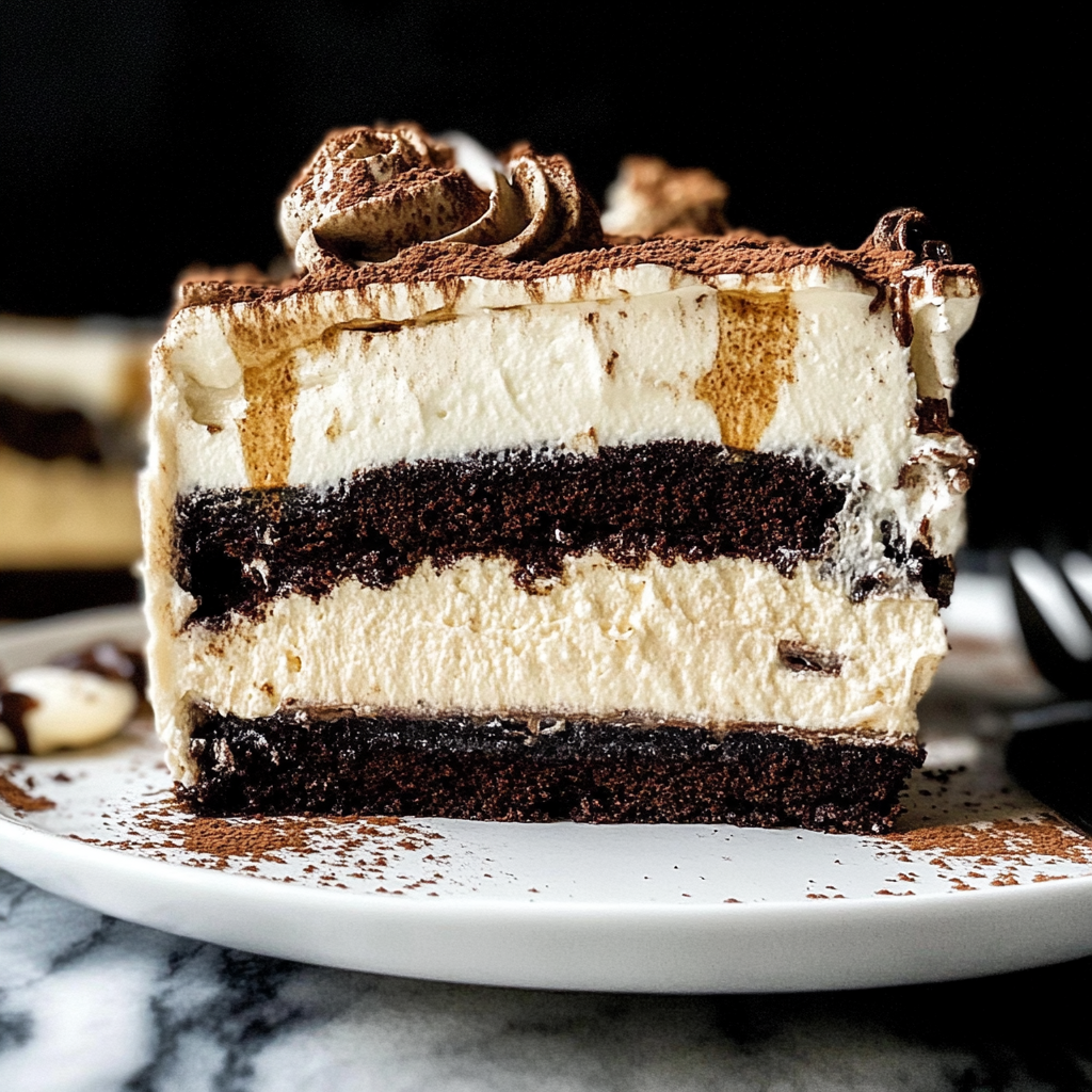 Chocolate Tiramisu Cake