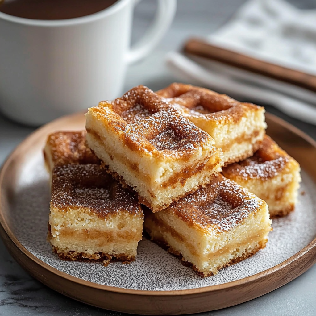 Churro Cheesecake Bars
