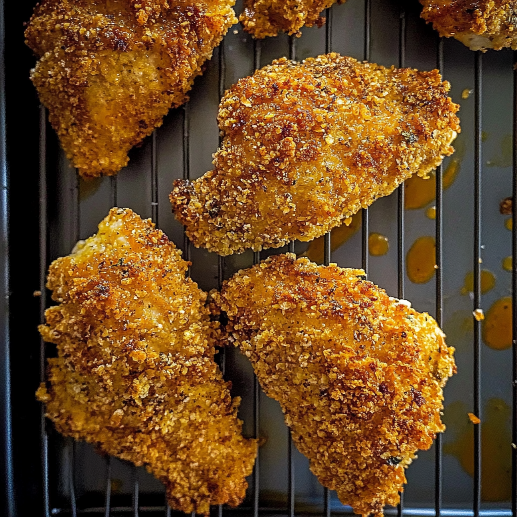 Crispy Baked Cornflake Chicken Tenders