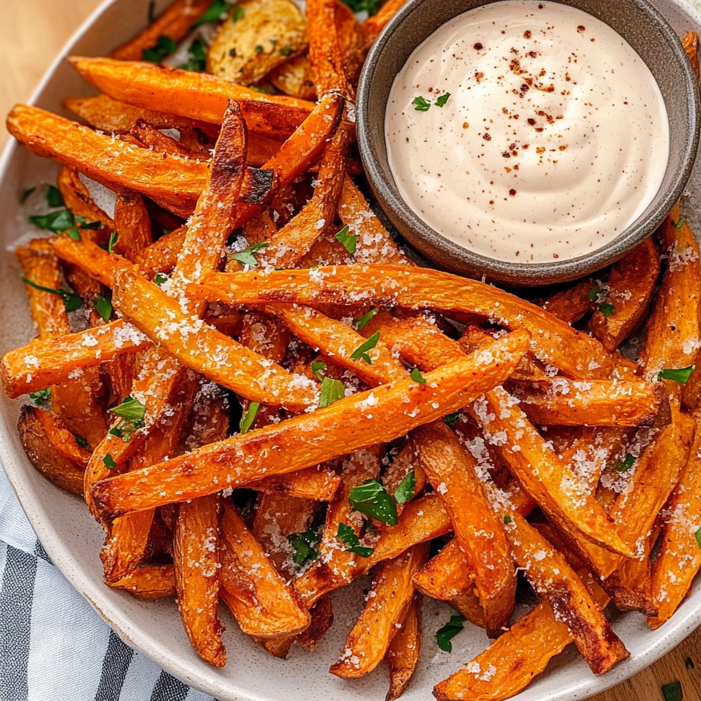 Crispy Sweet Potato Fries in Air Fryer