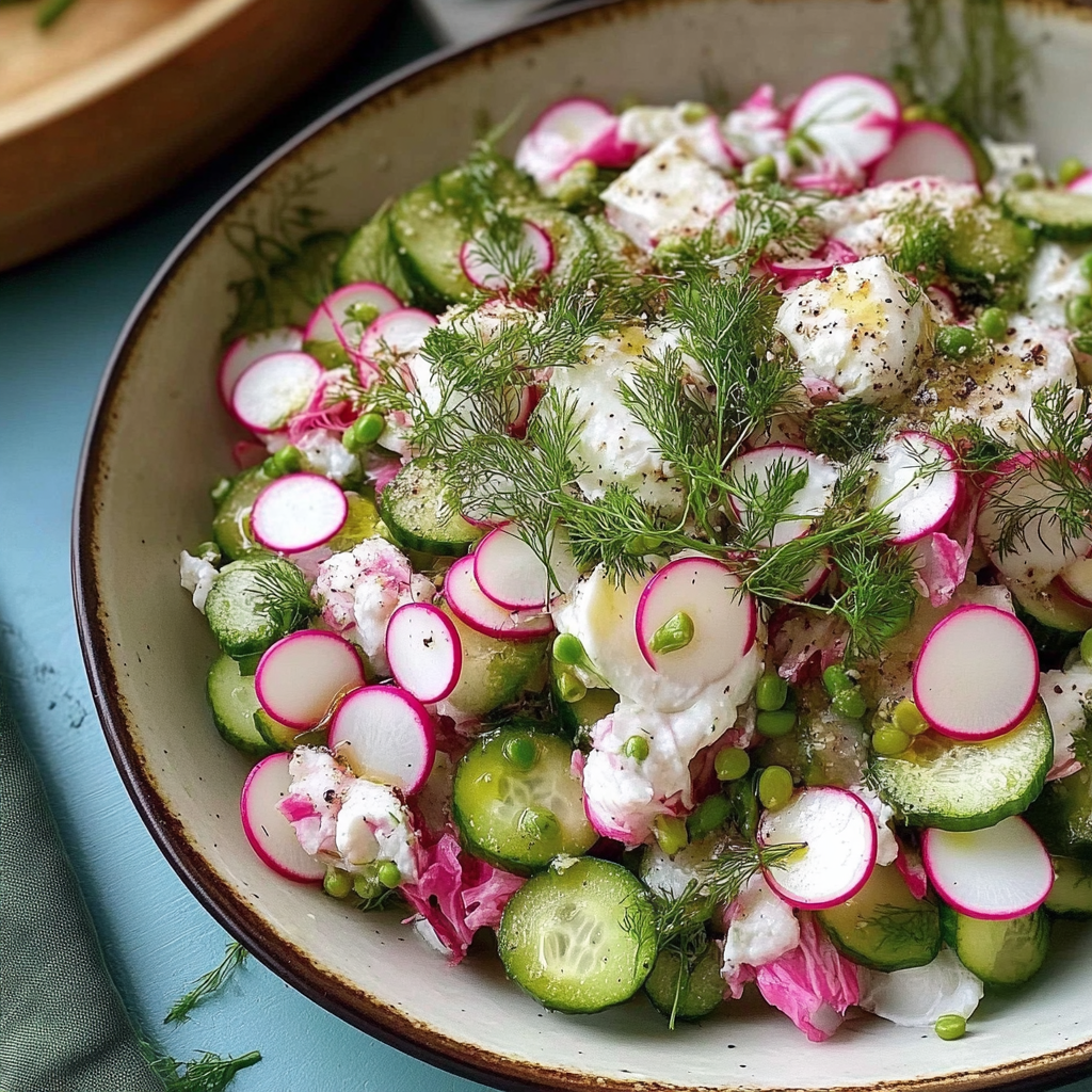 Cucumber Radish Salad