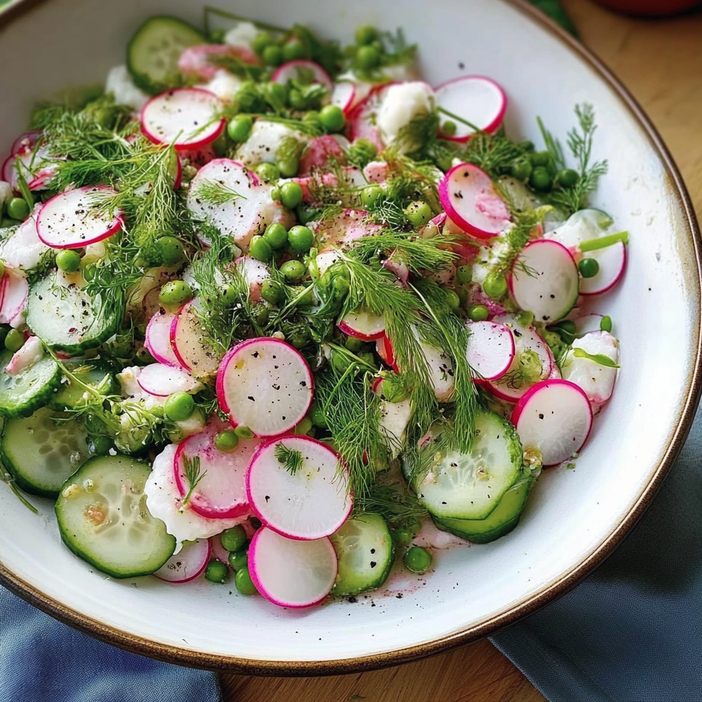 Cucumber Radish Salad
