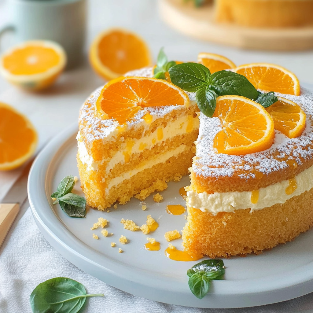 Delicious Summer Orange Cake Recipe