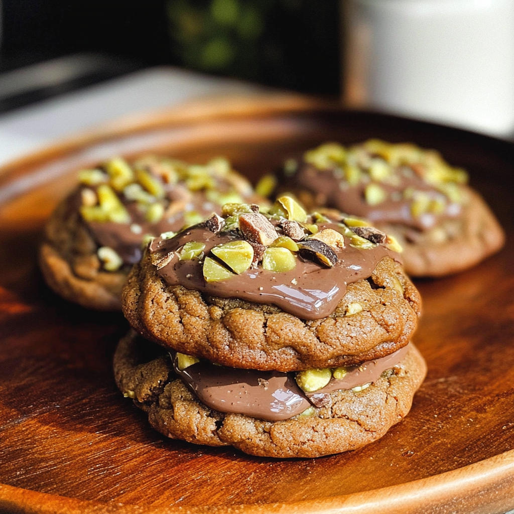 Dubai Chocolate Bar Cookies
