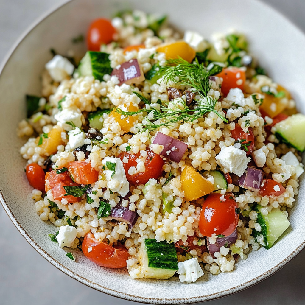 Greek Couscous Salad