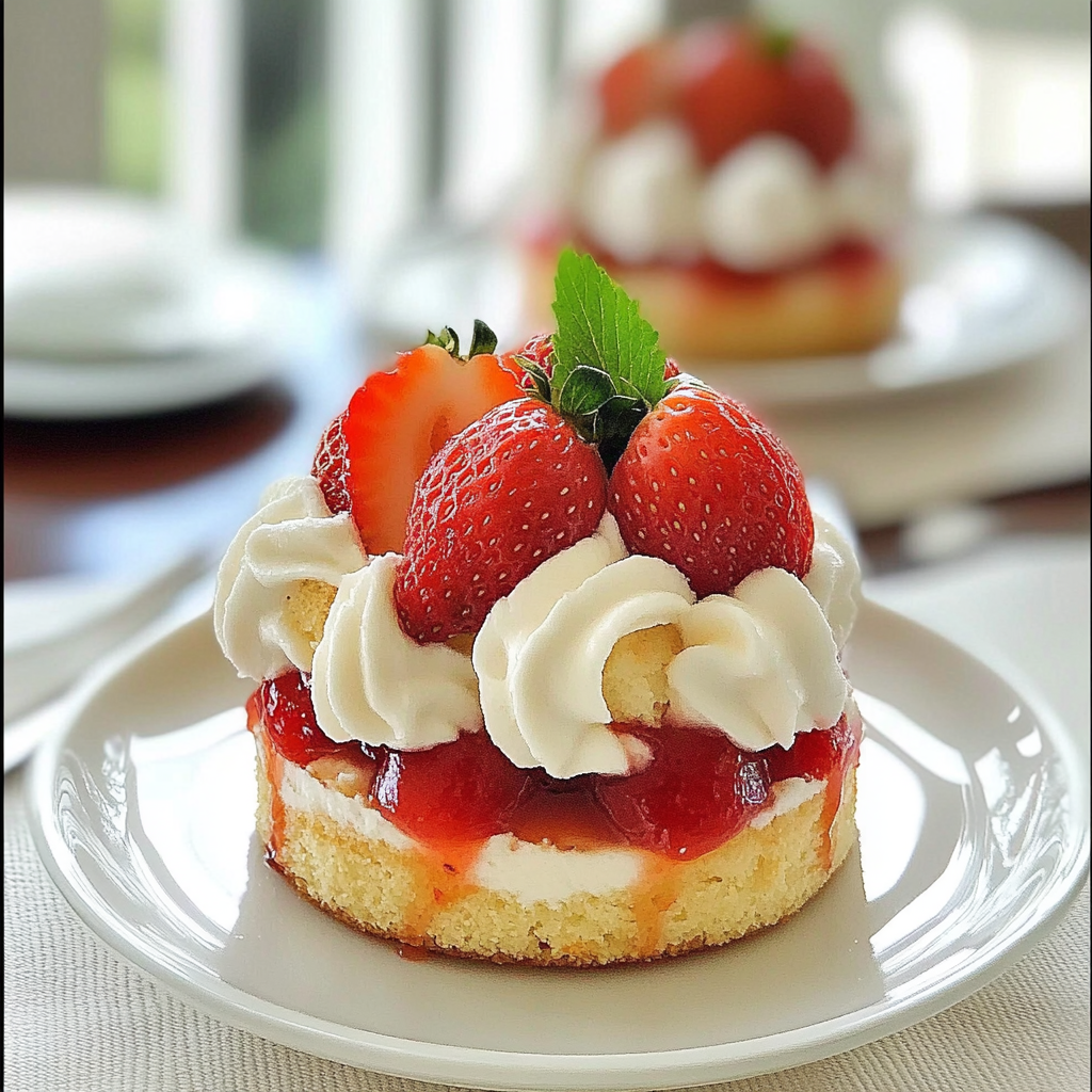 Irresistible Strawberry Shortcake