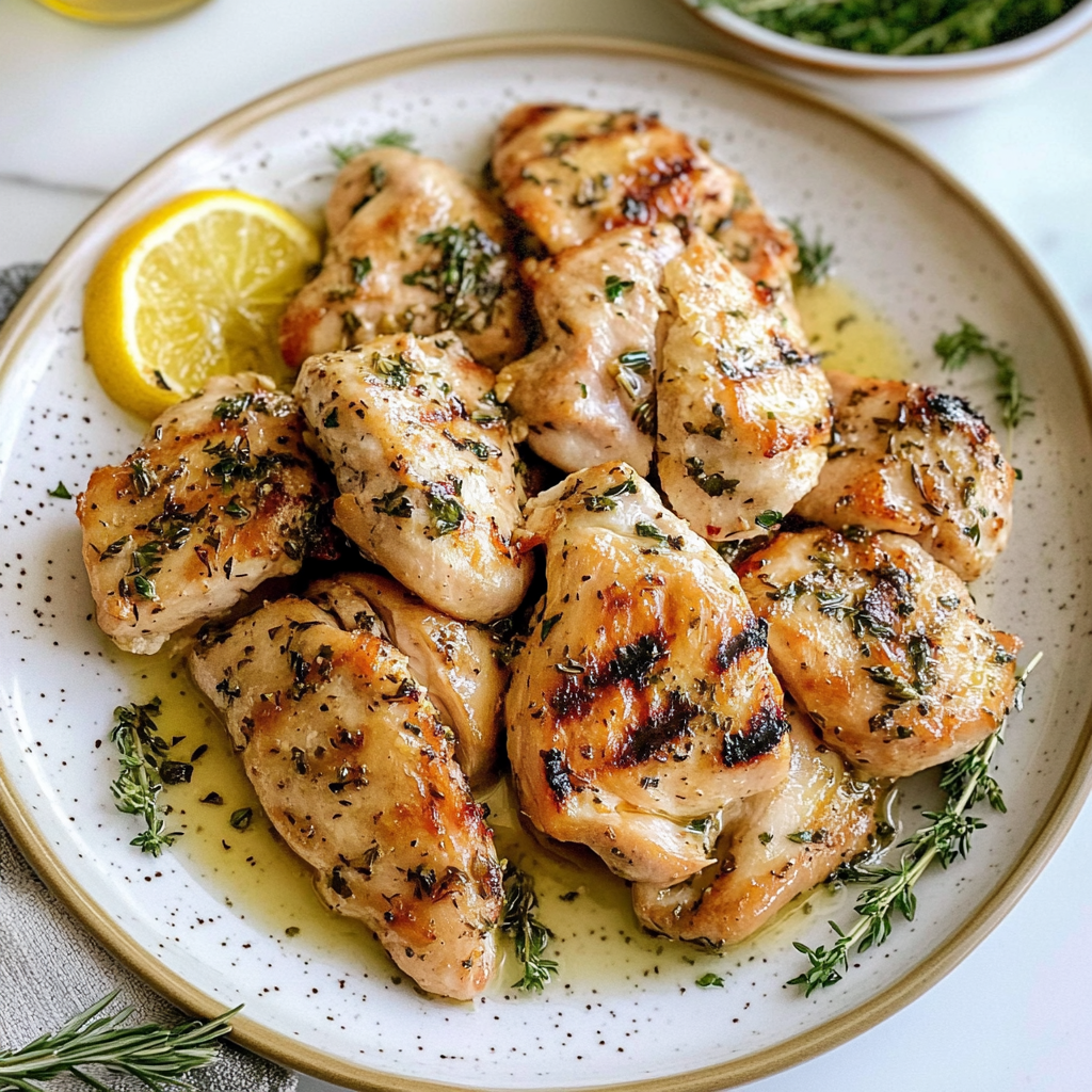 Lemon and herb chicken