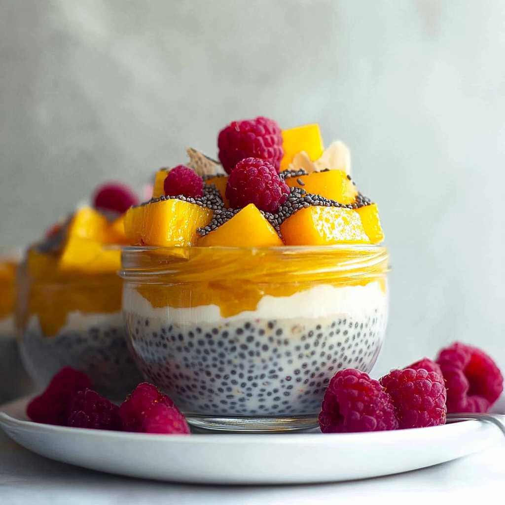 Mango Chia Pudding Delight
