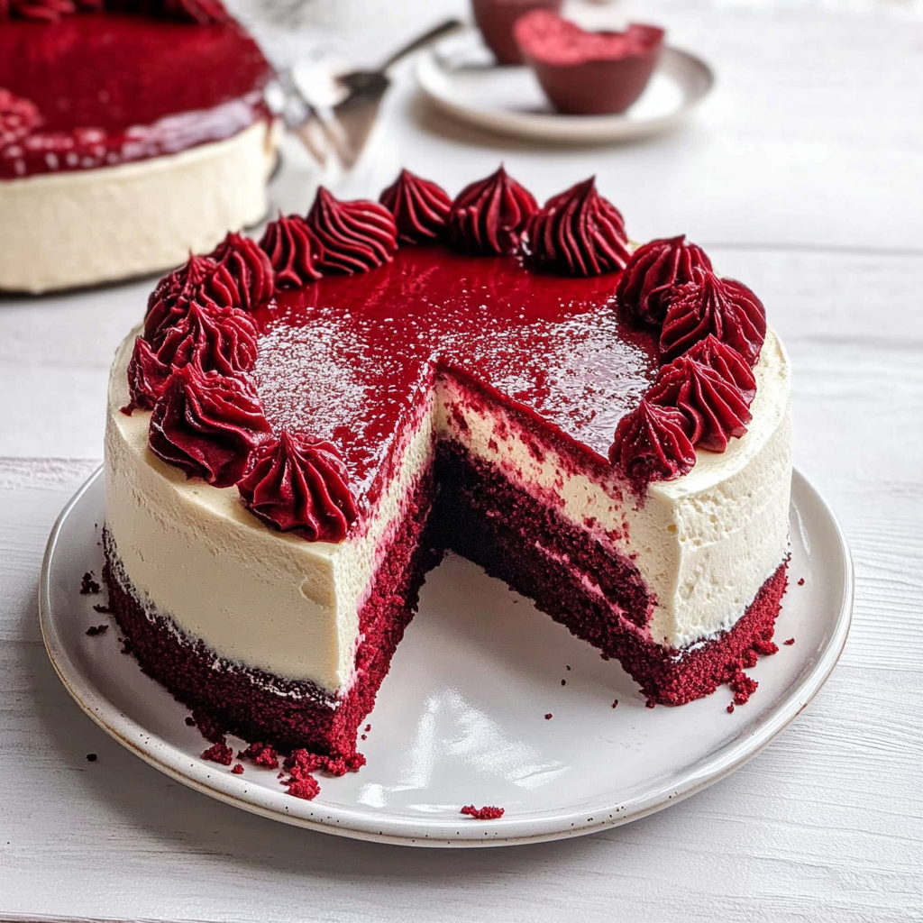 Red Velvet Cheesecake