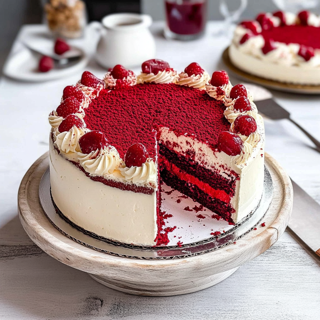 Red Velvet Cheesecake