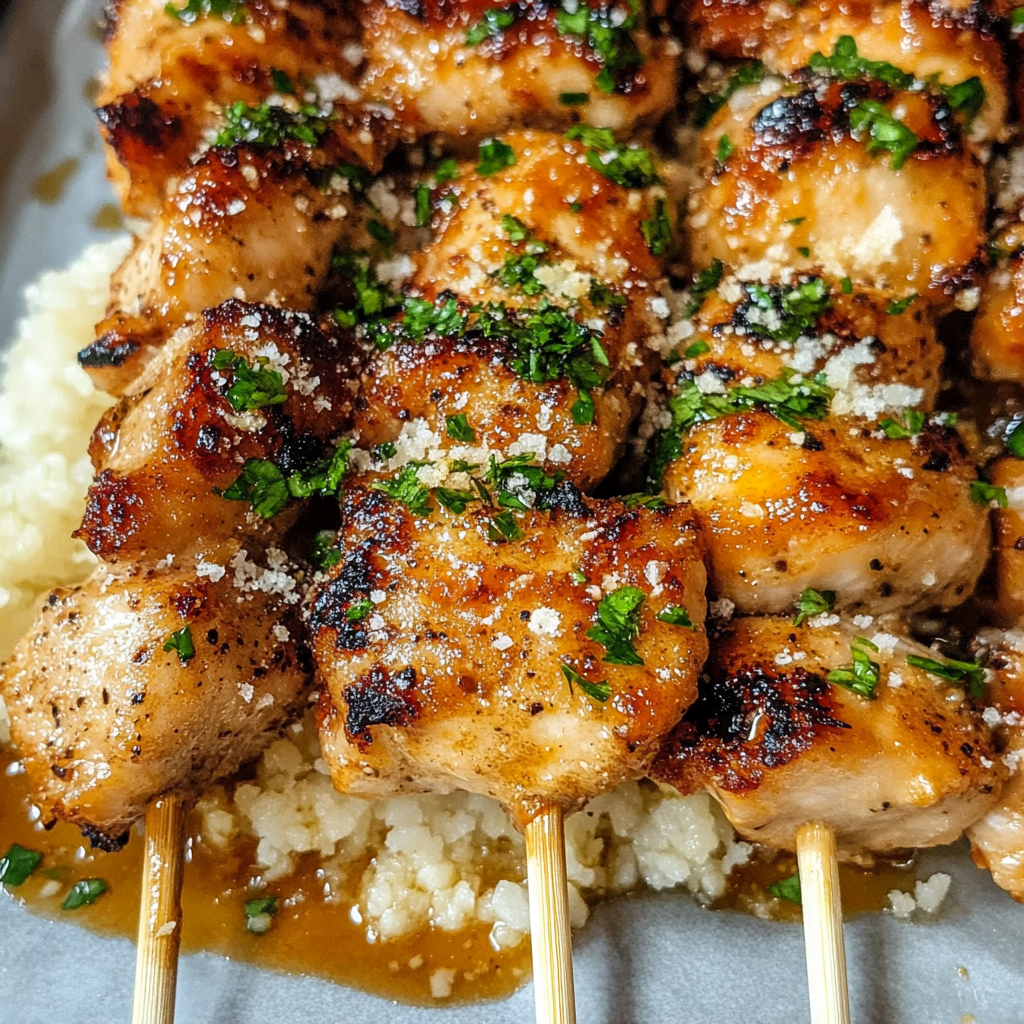 Savory Blackstone Garlic Parmesan Chicken Delight