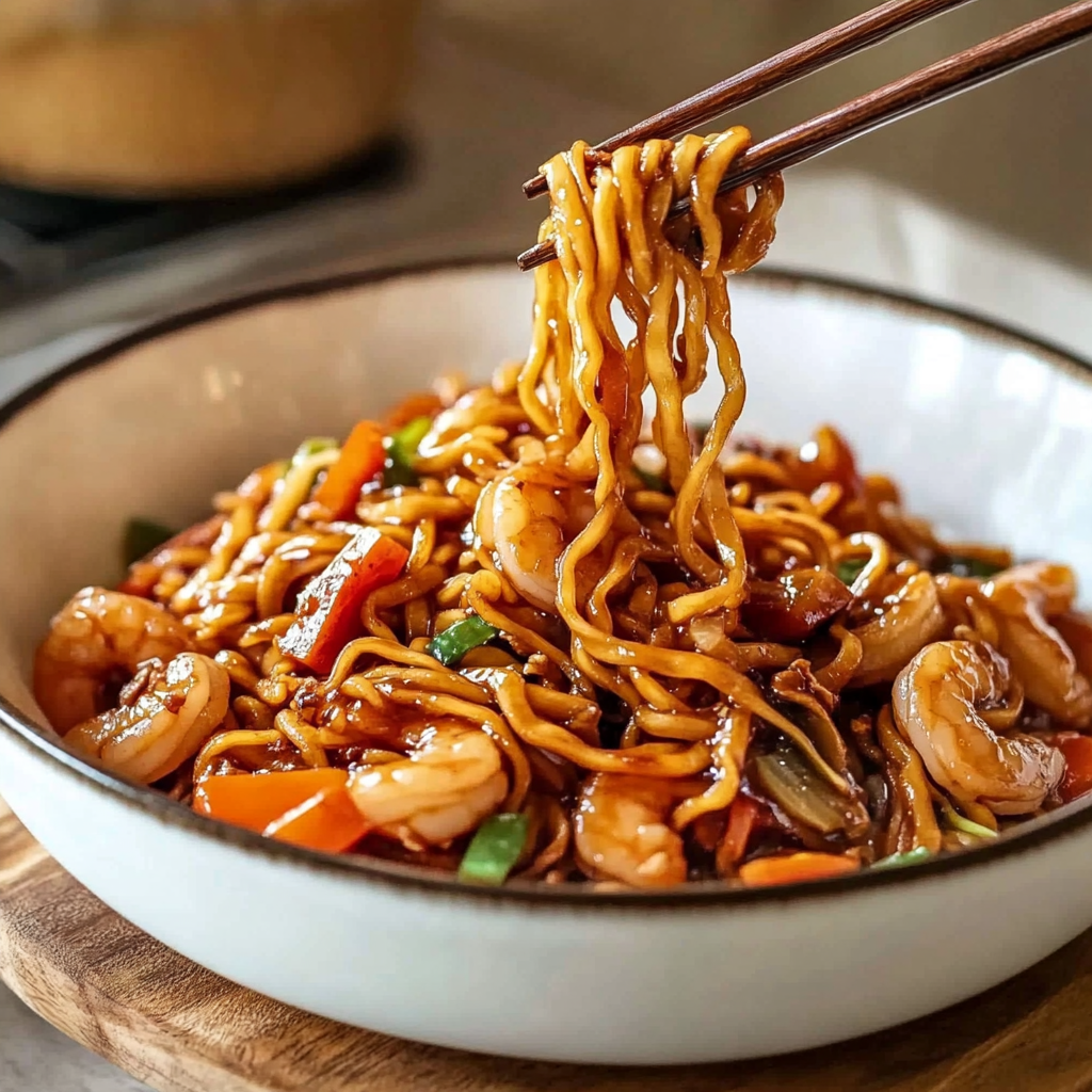 Shrimp Lo Mein Recipe