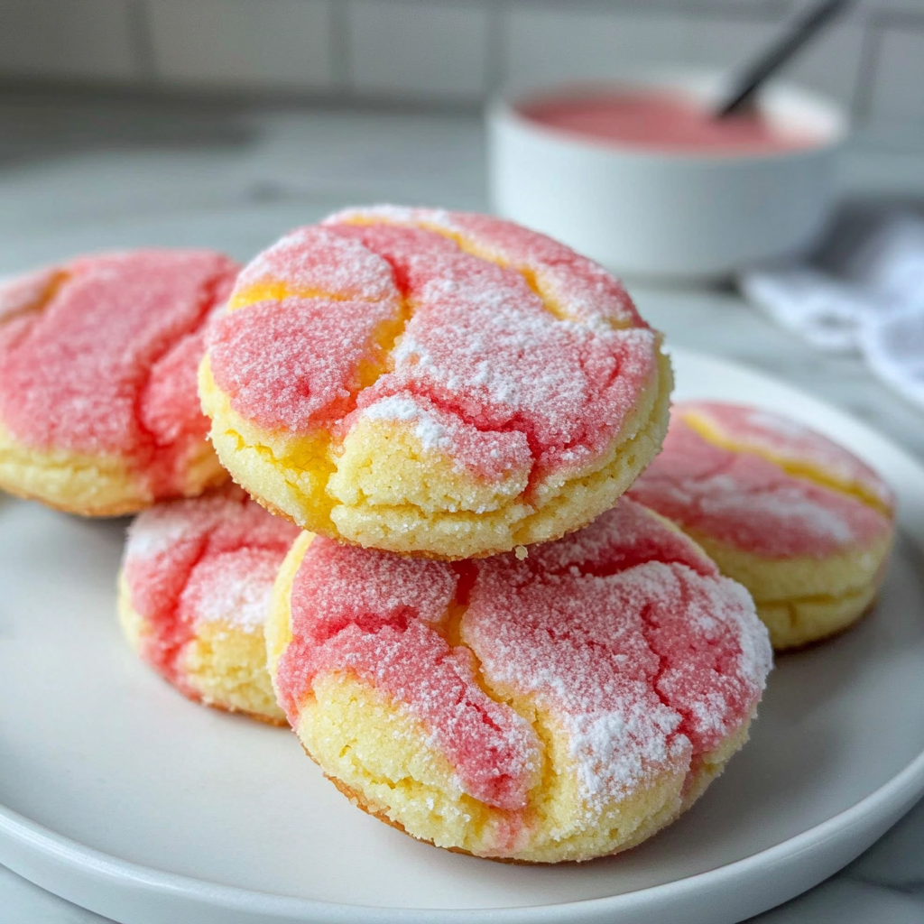 Strawberry Lemonade Cookie