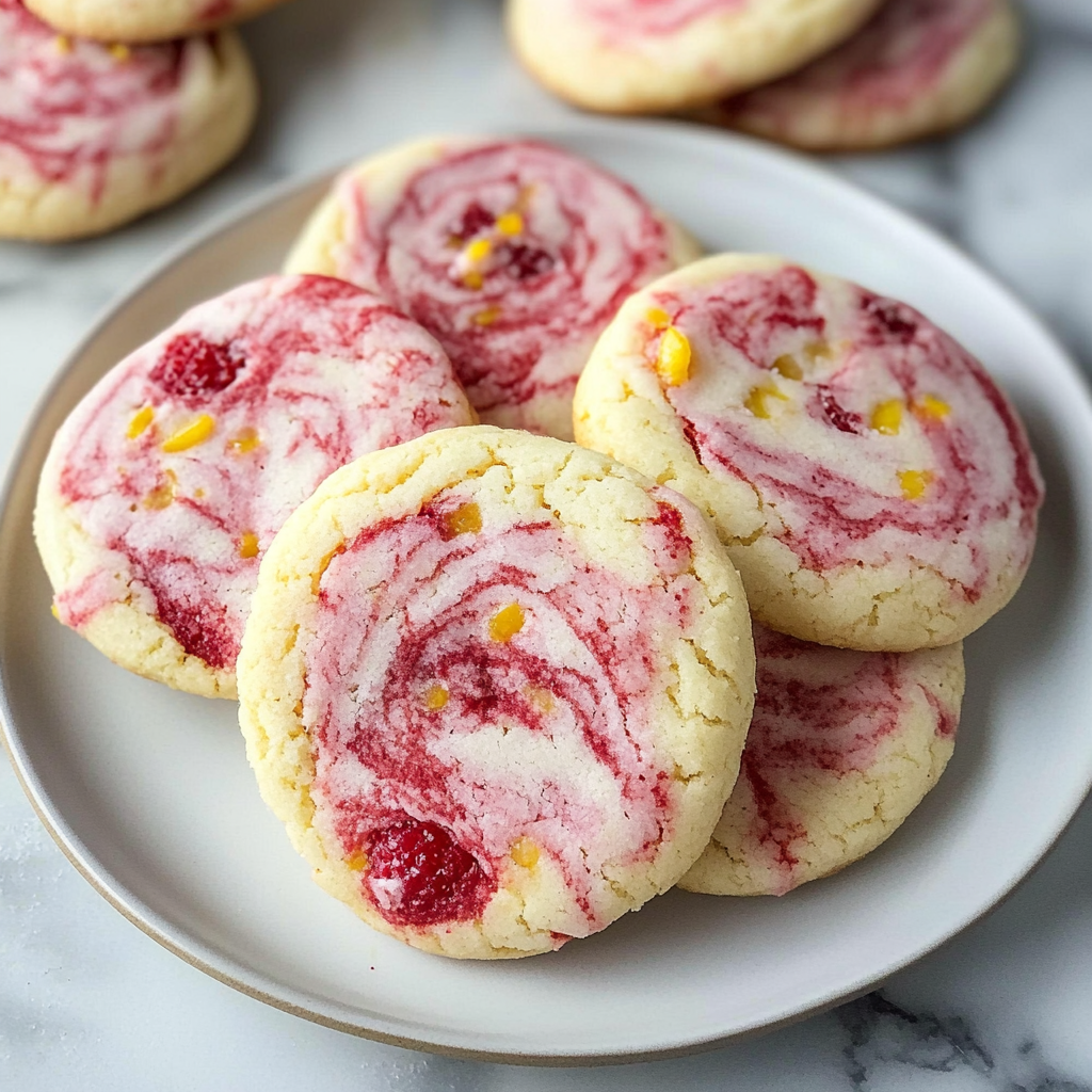 Strawberry Lime Cookies • LANIBAKES