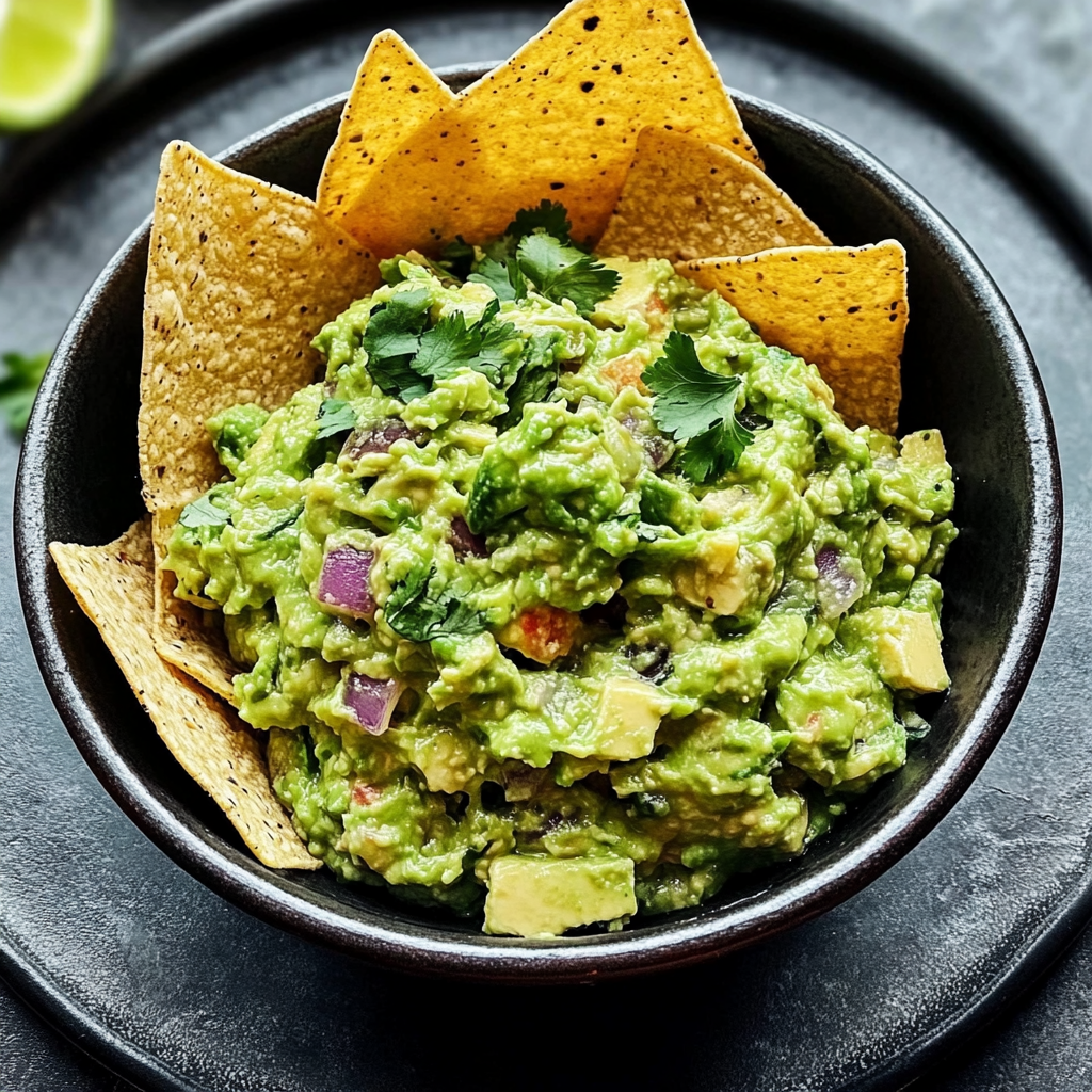 The BEST Creamy Guacamole