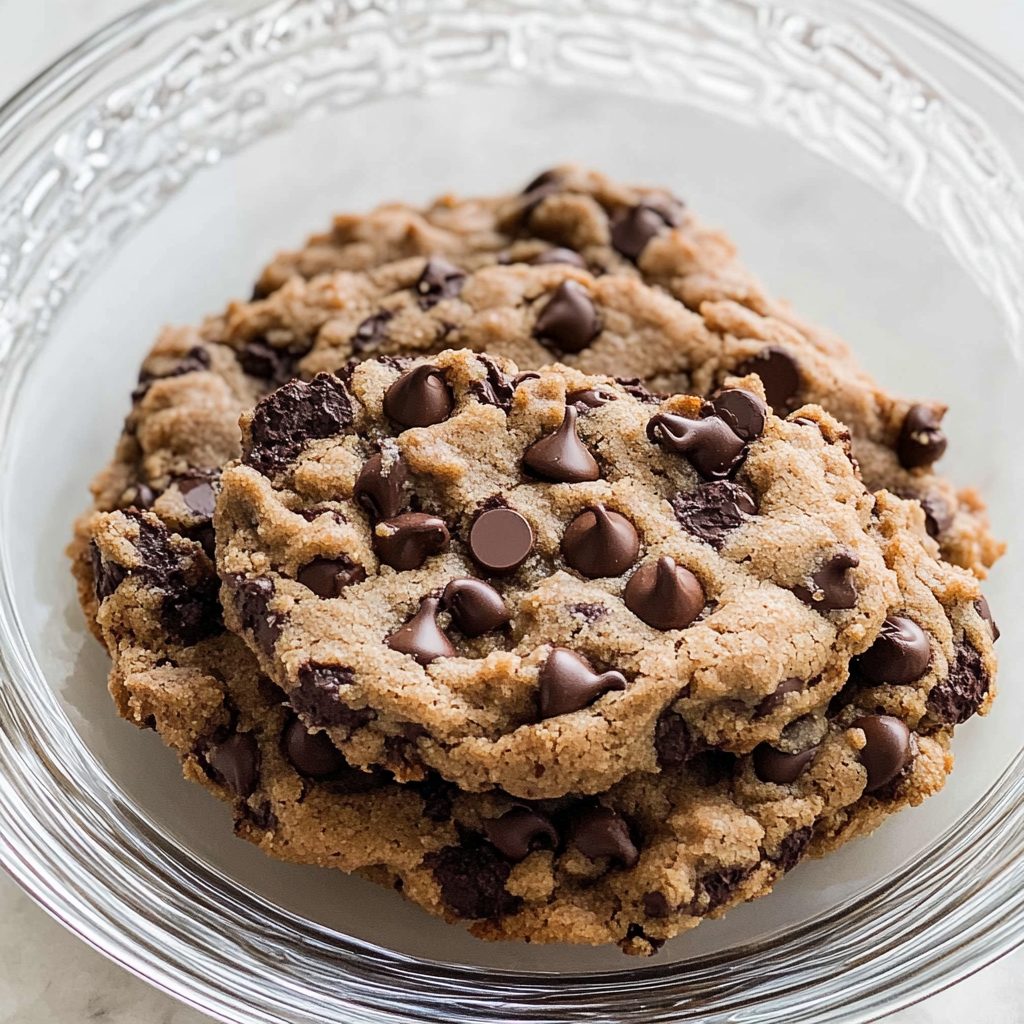 Thick Espresso Chocolate Chip Cookies