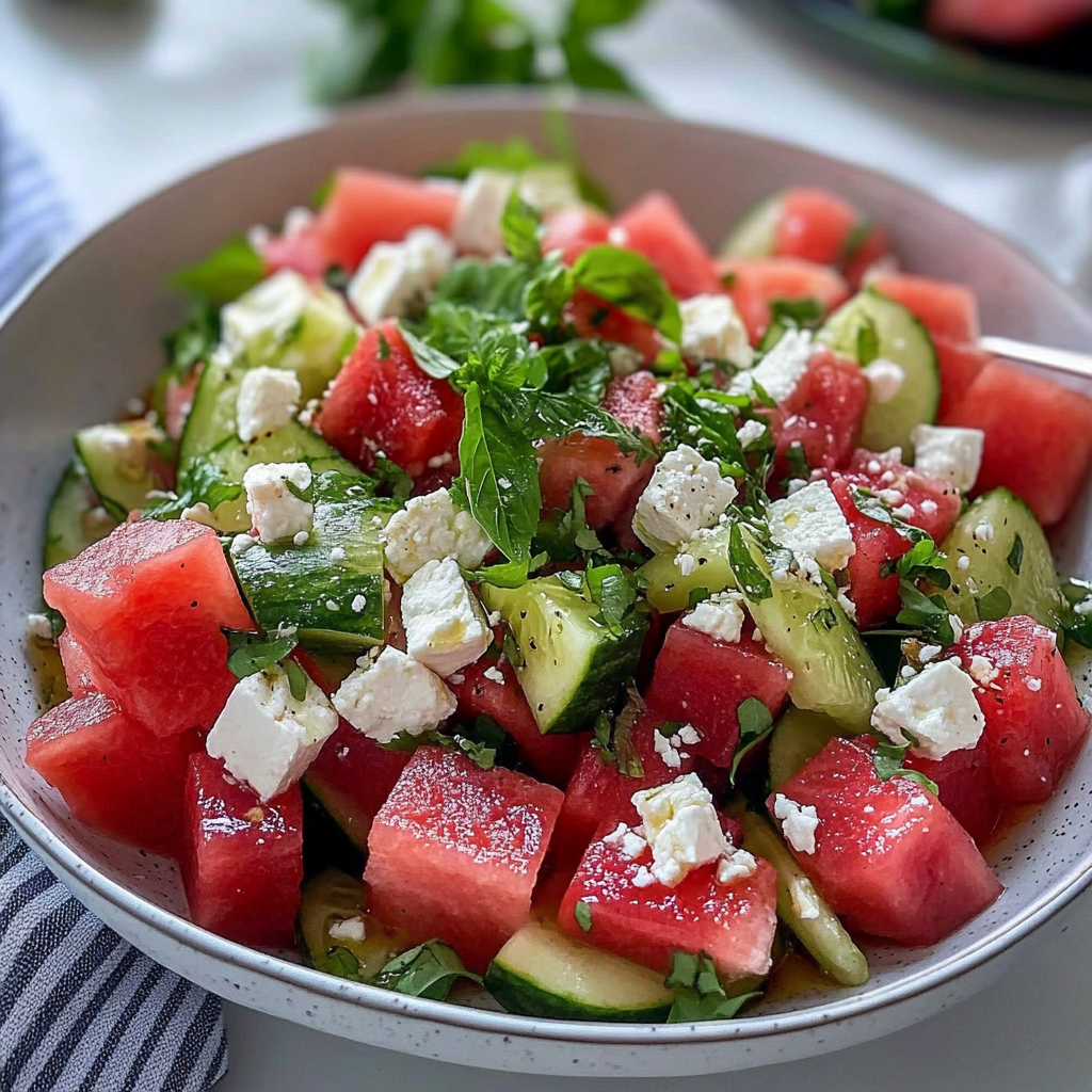 Watermelon Feta Salad