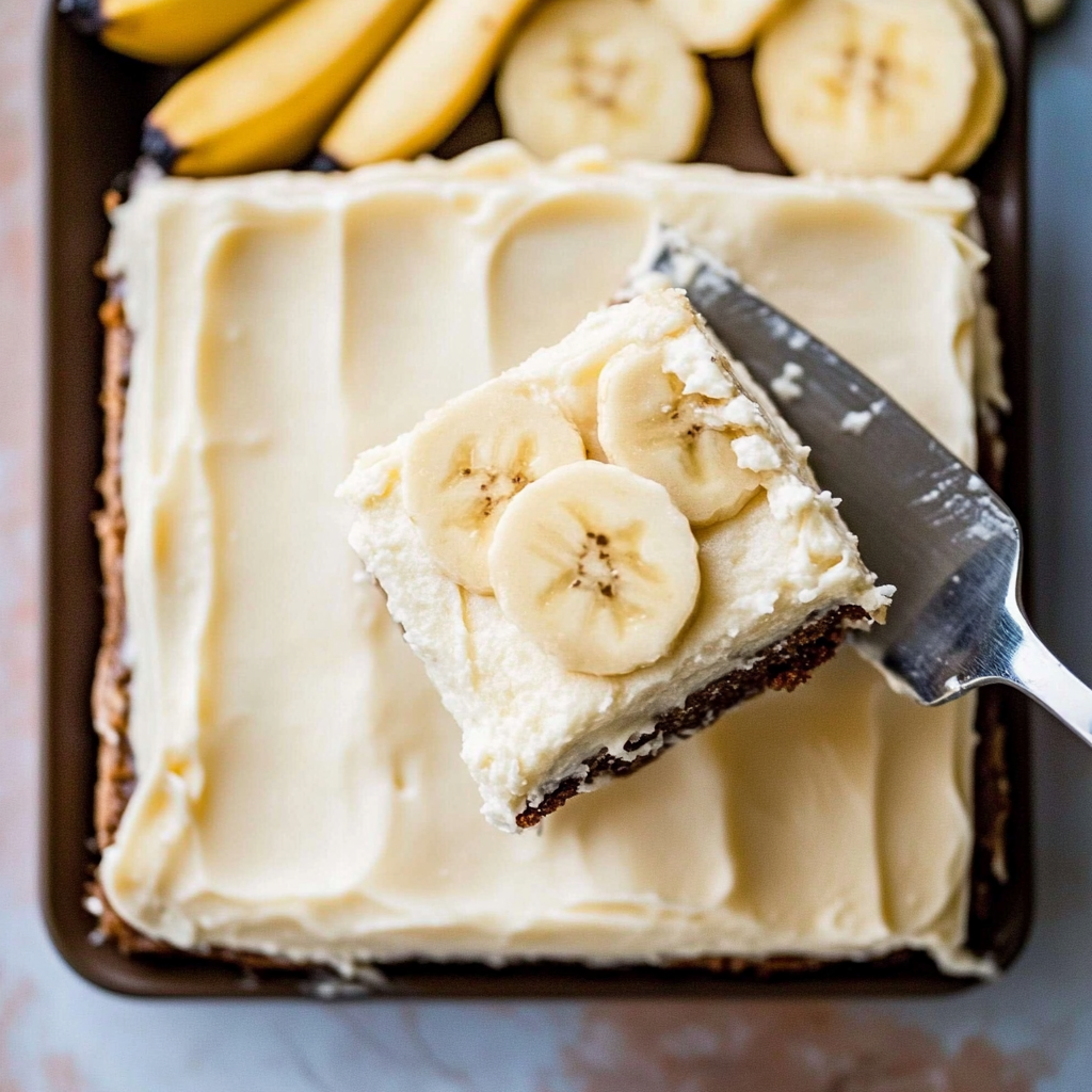 banana bars with cream cheese frosting