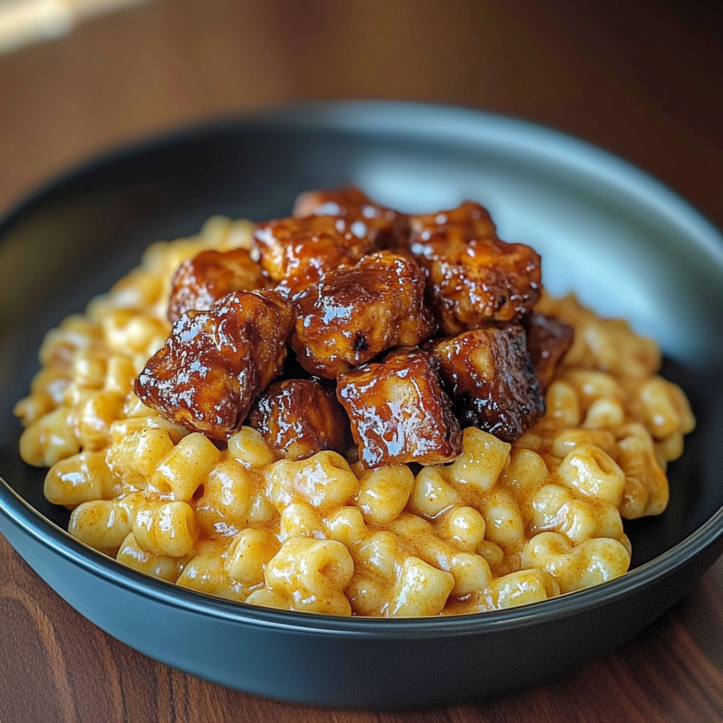 chicken and mac and cheese