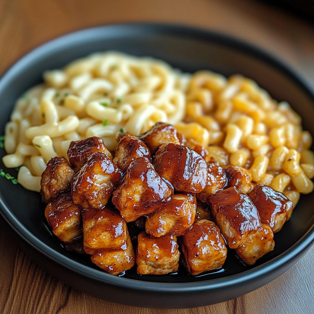 chicken and mac and cheese