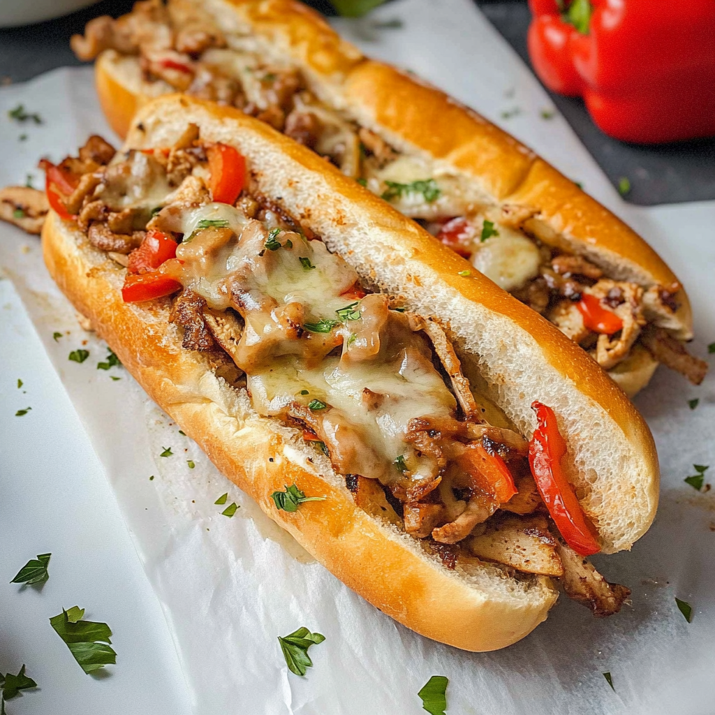 chicken philly cheesesteak