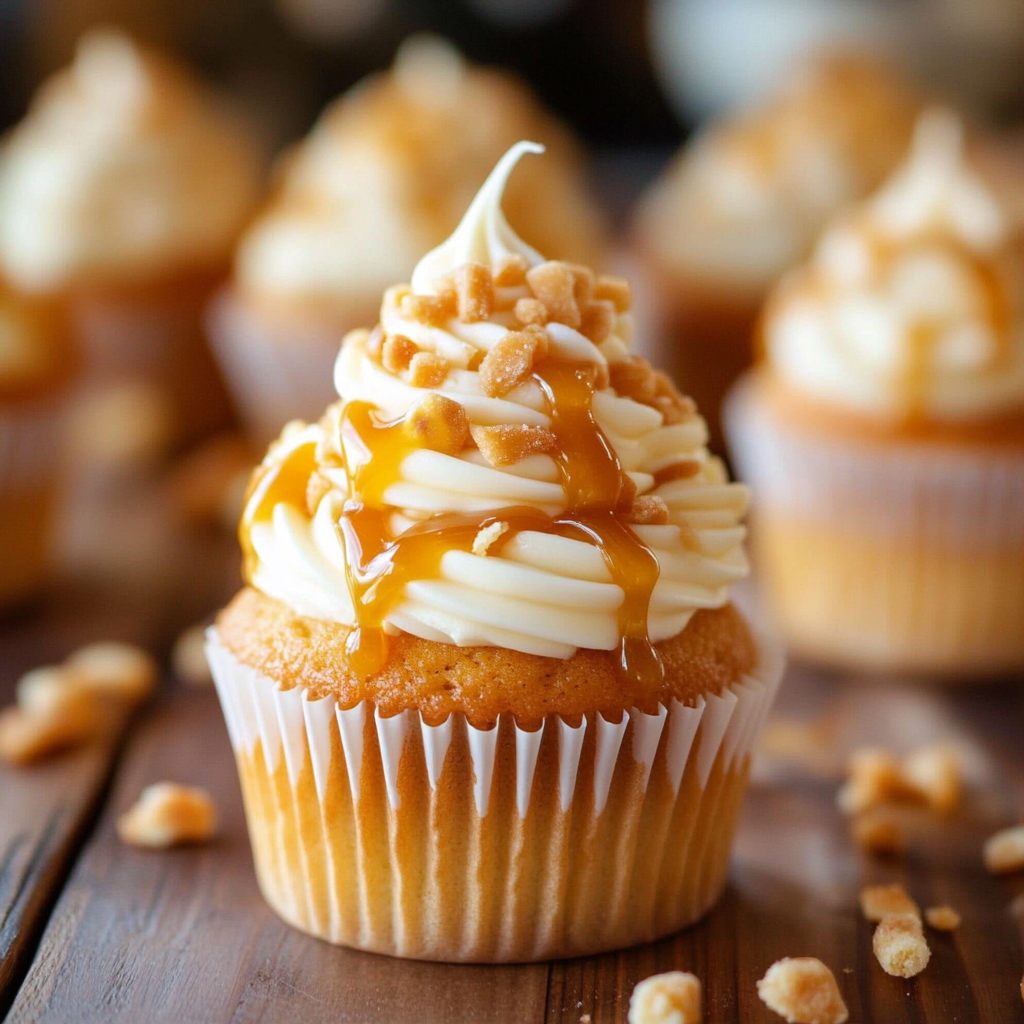 salted caramel cupcakes