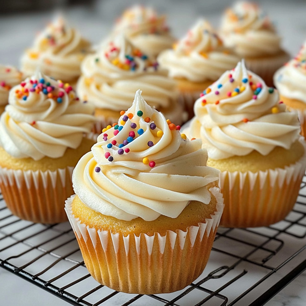 vanilla cupcakes