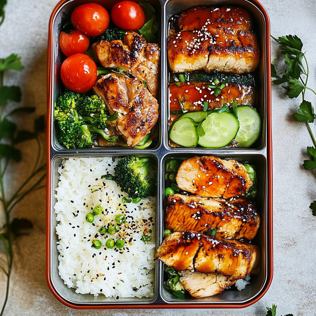 3 Bento Box Lunches for Busy Weekdays