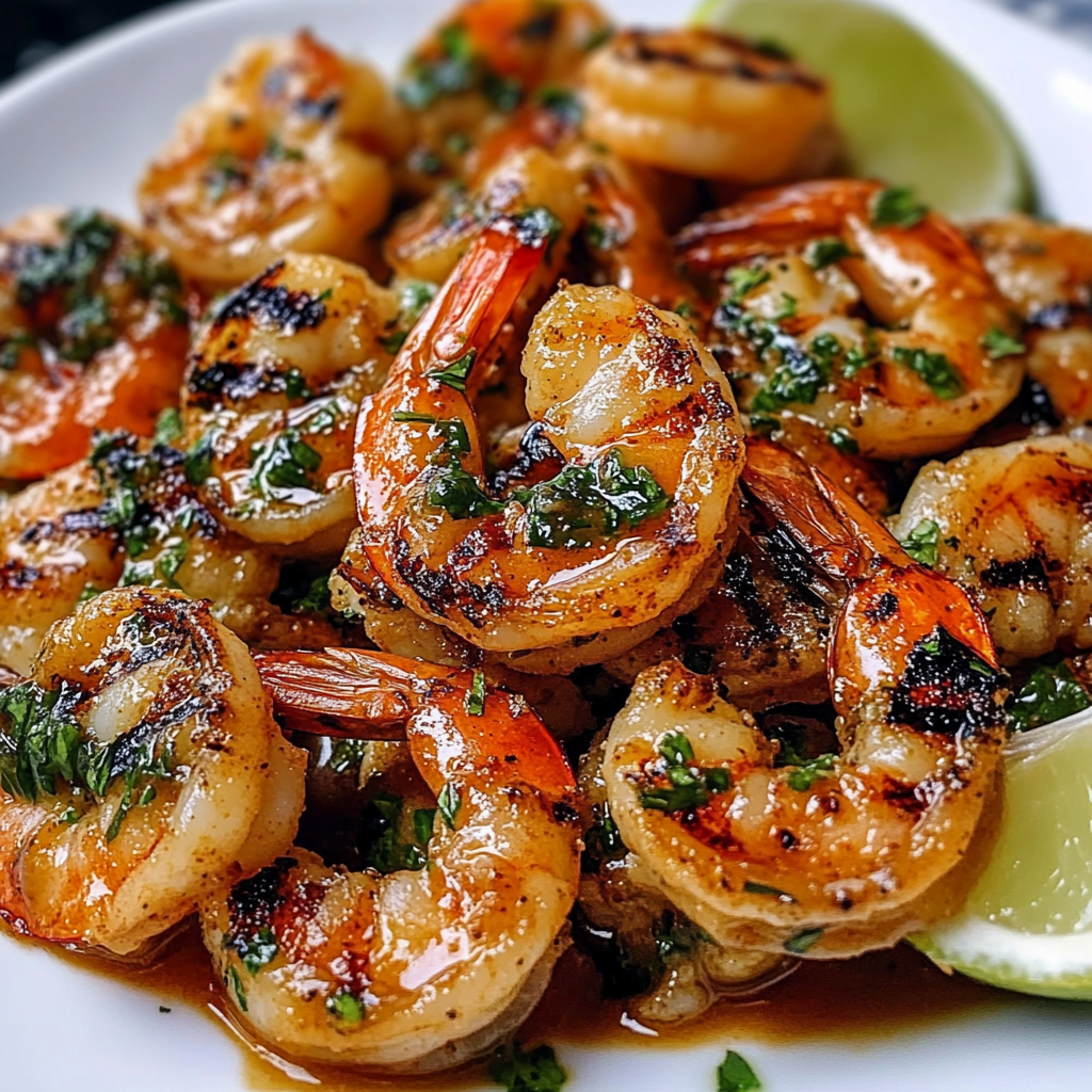 Amazing Spicy Grilled Shrimp