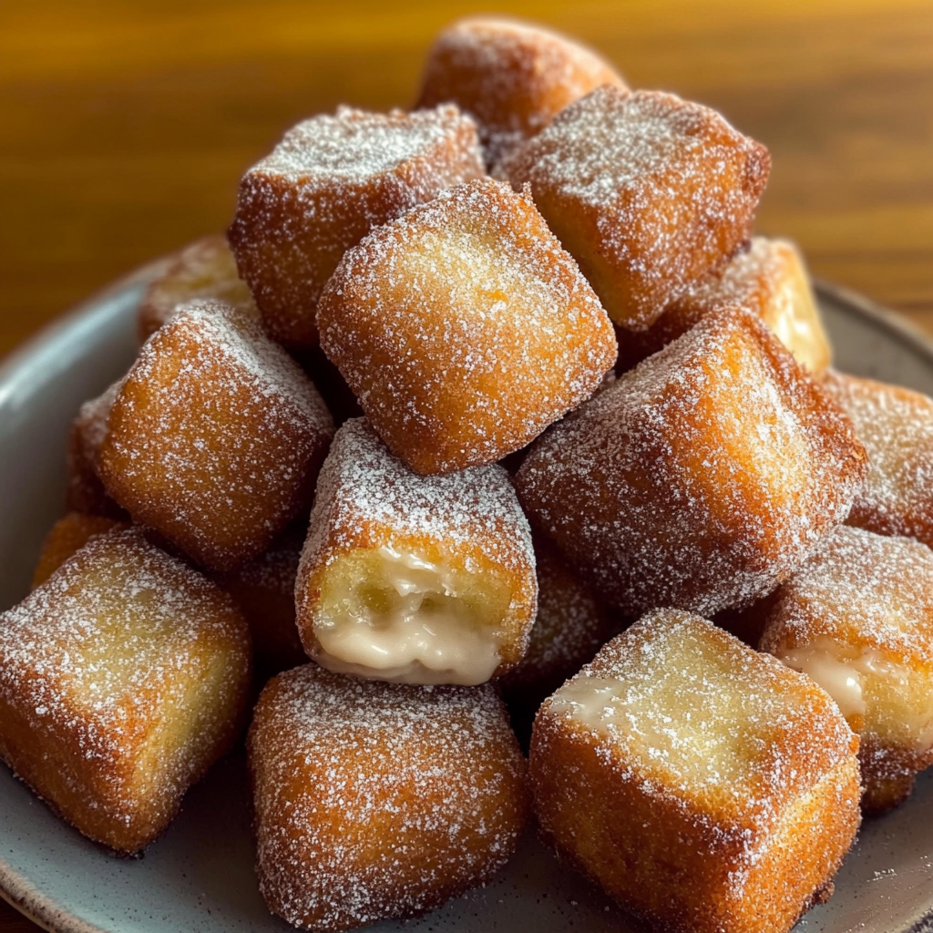 Banana Bread Donut Bites