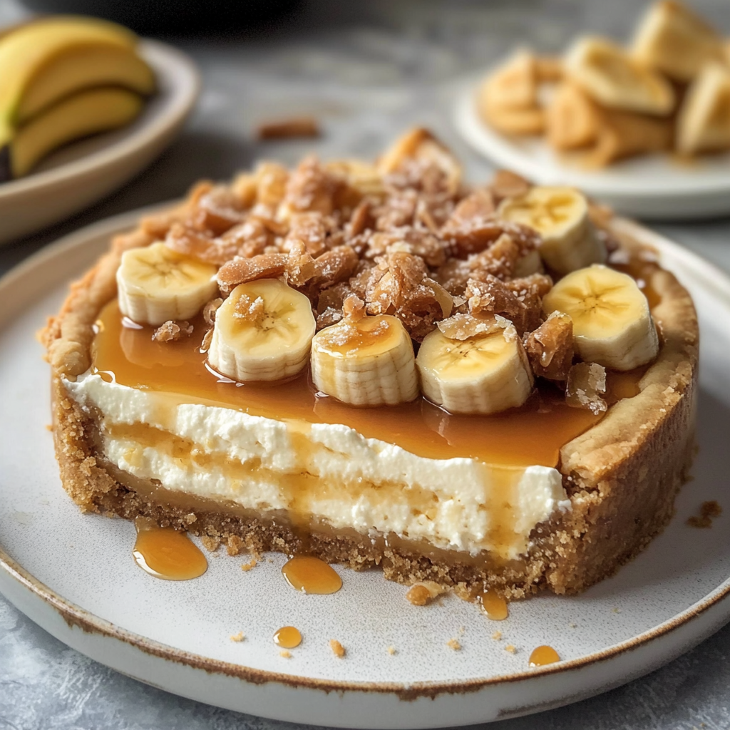Banoffee Pie Caramel Banana Bliss