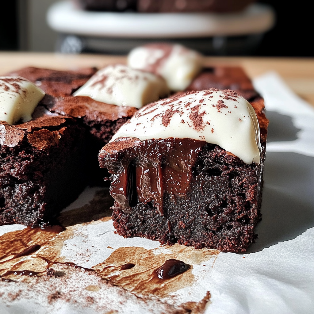 Brown Butter Red Velvet Brownies