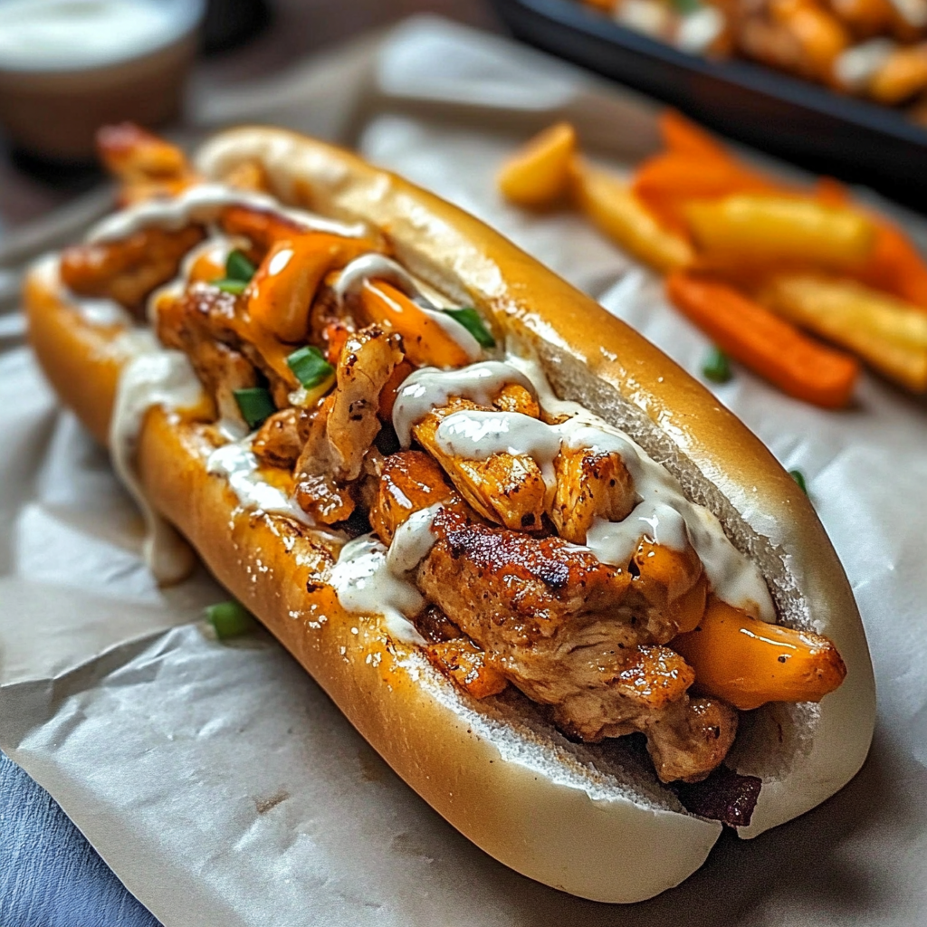Buffalo Chicken Cheesesteak – Bold, Saucy & Full of Flavor