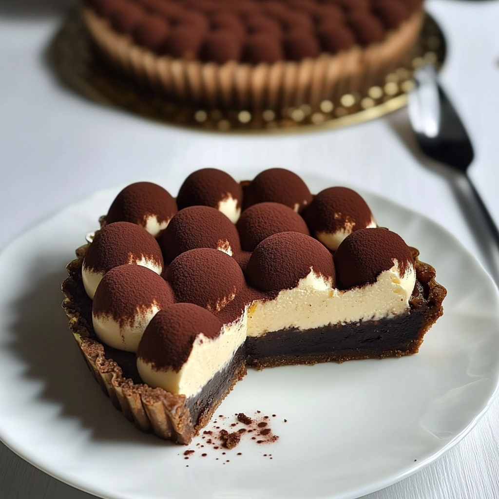Chocolate Espresso Mascarpone Tart