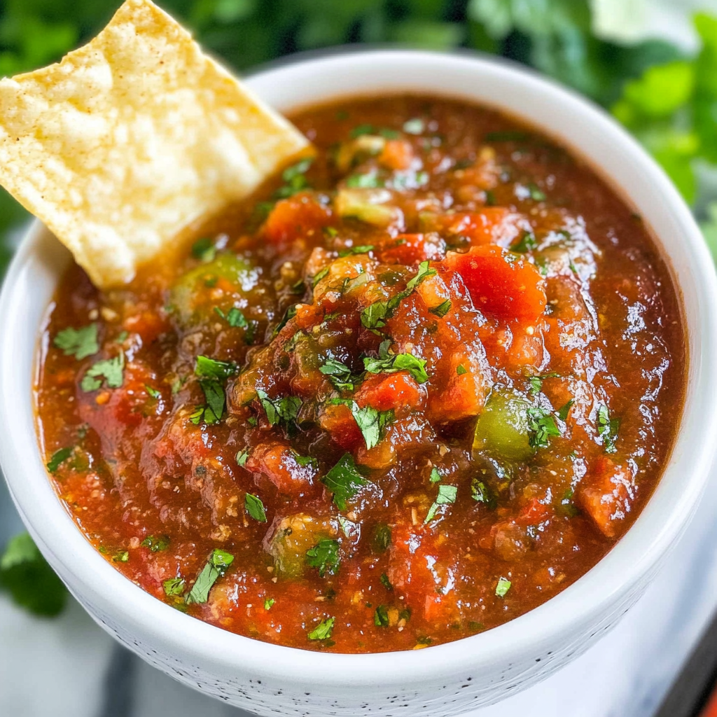 Classic Roasted Tomato Salsa