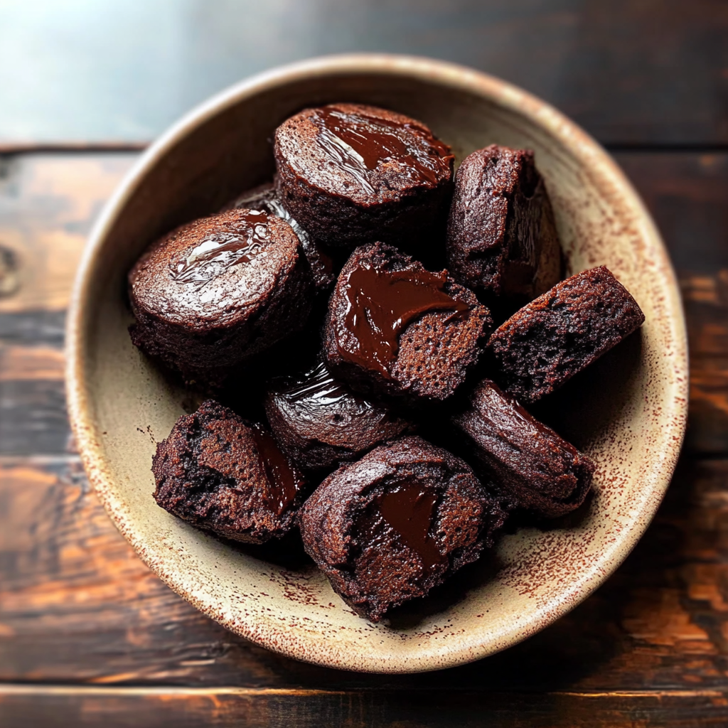Fudgy Espresso Brownie Bites