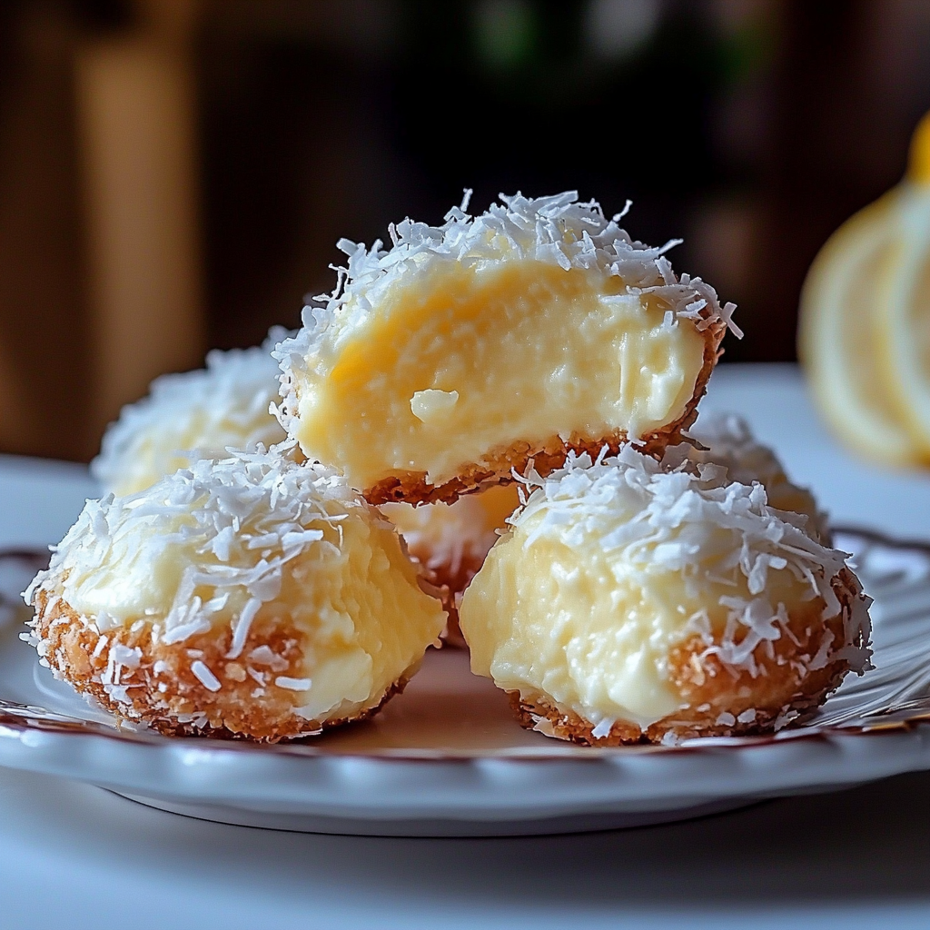 Lemon Coconut Cheesecake Cookies