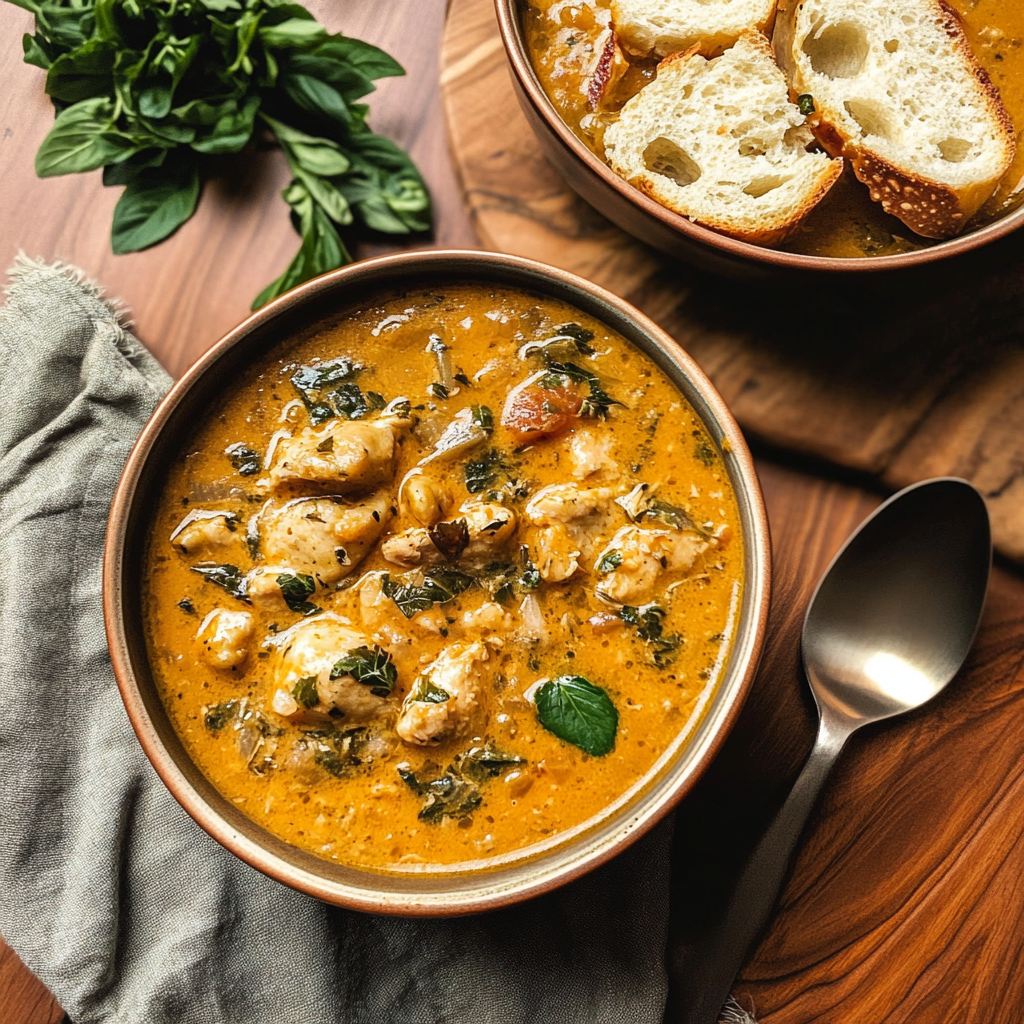 Marry Me Tuscan Chicken Gnocchi Soup